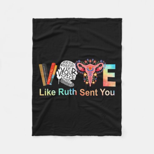 Like Ruth Sent You Feminist Lgbt  Fleece Blanket