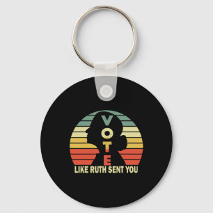 Like Ruth Sent You - Feminist Womens Vintage Desig Keychain