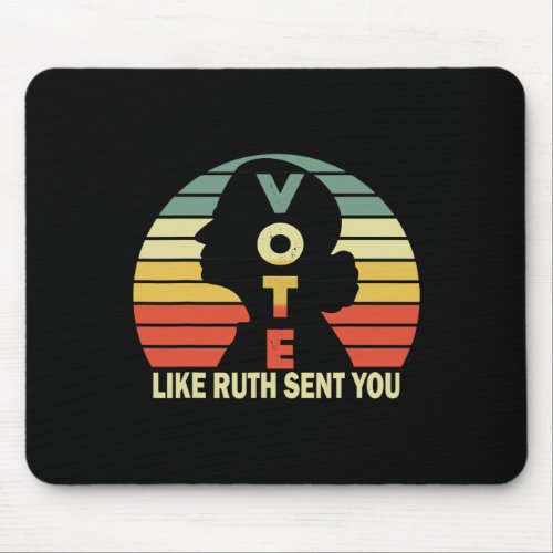 Like Ruth Sent You _ Feminist Womens Vintage Desig Mouse Pad