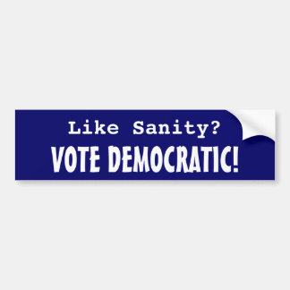 Vote Democrat Bumper Stickers - Car Stickers | Zazzle