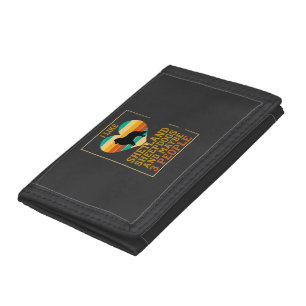 Like Shetland Sheepdogs Maybe People Dog Heart Trifold Wallet