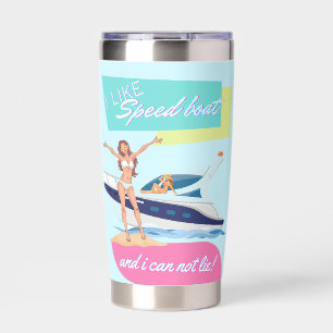like speed boat insulated tumbler