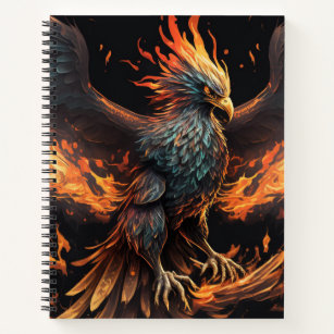 like the phoenix spiral notebook