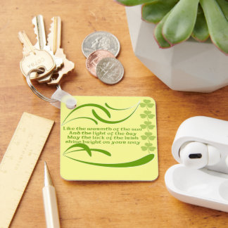 Like the Warmth of the Sun Irish Blessing Keychain