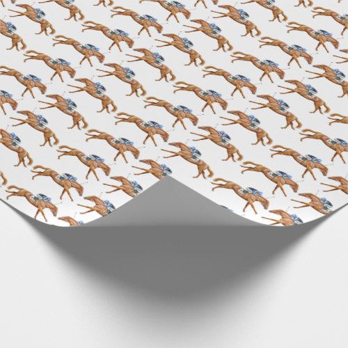 Like the Wind Horse Racing Wrapping Paper