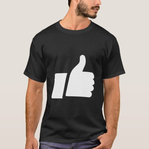 Like Thumbs Up Emoji Emoticon Halloween Costume T_Shirt