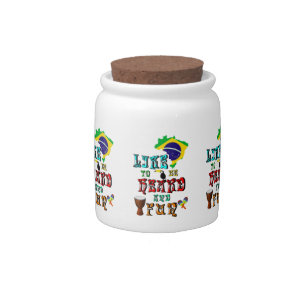 Like To Be Heard And Fun Candy Jar