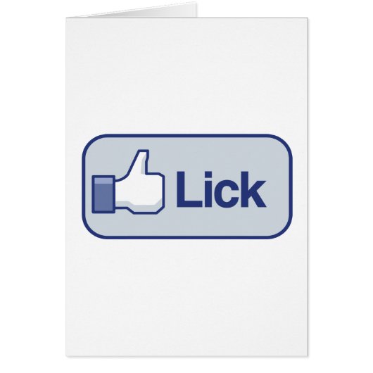 LIKE TO LICK CARDS (Front)