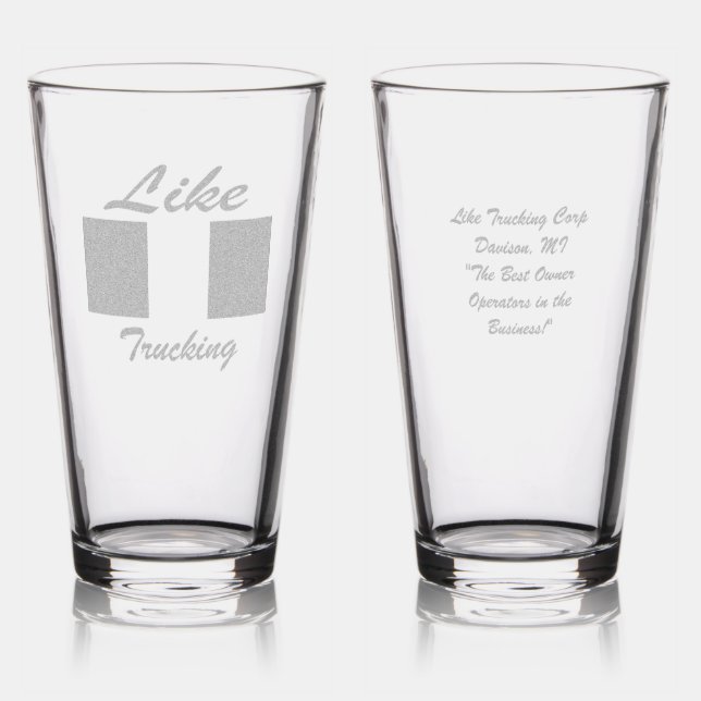 Like Trucking Glassware (Glassware)