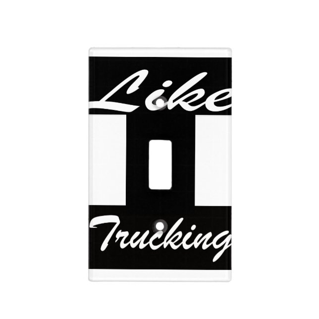 Like Trucking Logo Light Switch Covers (Front)