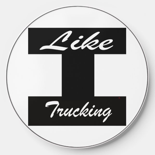 Like Trucking Logo Wireless Charging Pad (Front)