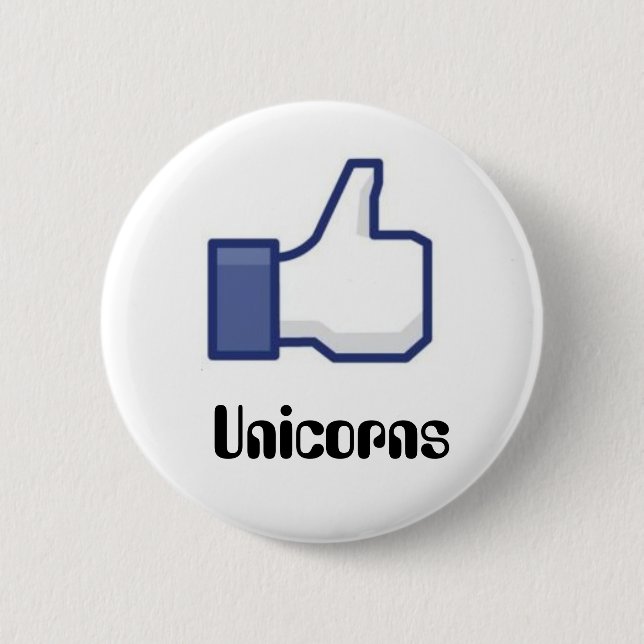 Like Unicorns Button (Front)