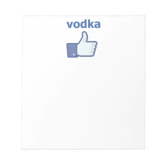 LIKE vodka Notepad
