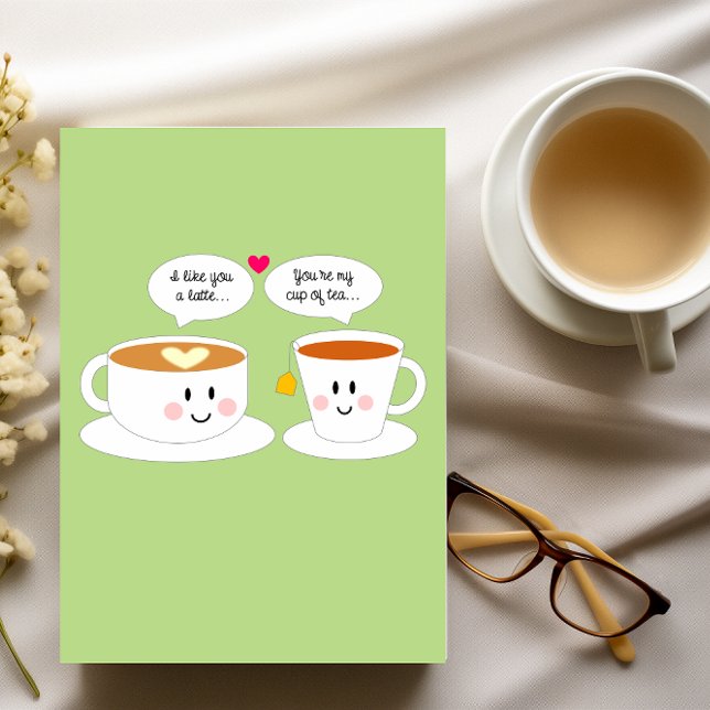 Like You A Latte Anniversary Card (Creator Uploaded)