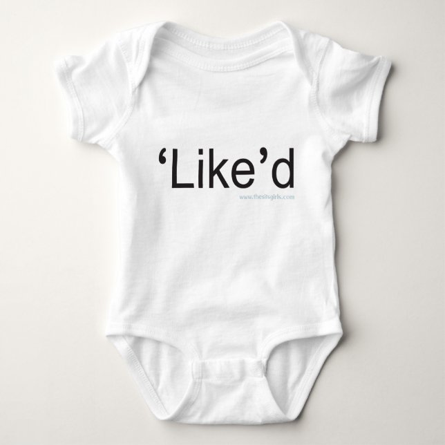 Like'd Baby Bodysuit (Front)