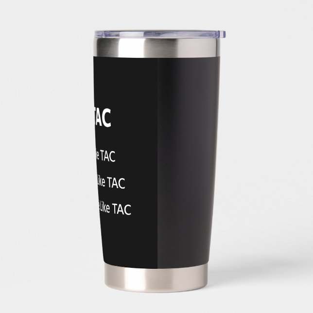 LikeTAC- Coffee Mug  Insulated Tumbler (Left)
