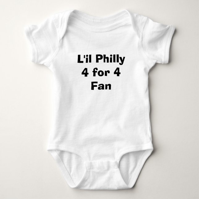 L'il 4 for 4 Fan T-Shirt Baby Bodysuit (Front)