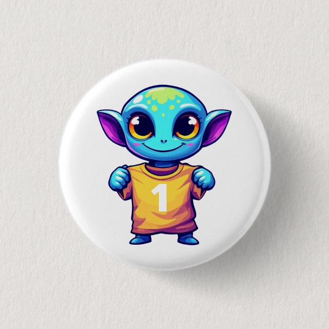 Lil' Alien Button (Front)