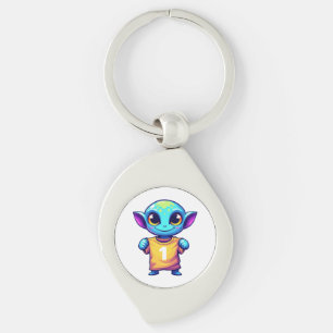 Lil' Alien Keychain