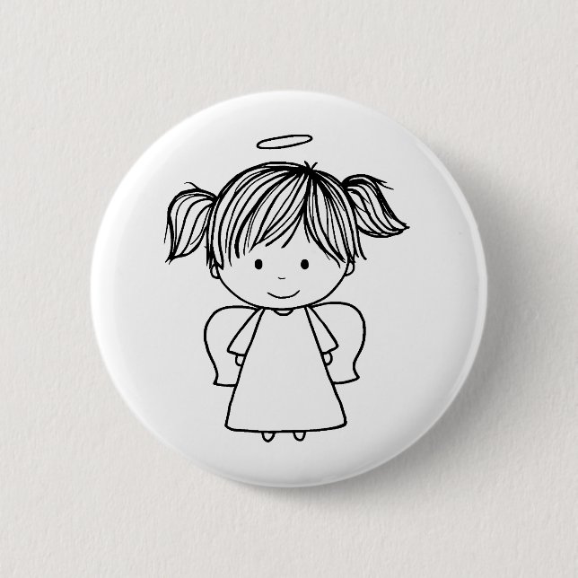 Lil Angel Button (Front)