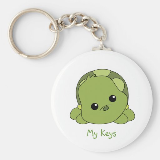 Lil Baby Turtle Keychain | Zazzle