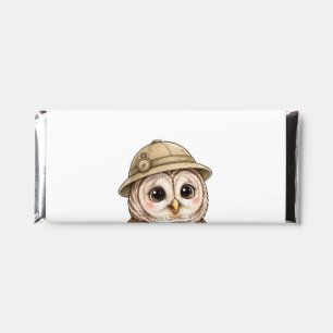 Lil' Bayou Explorers Barred Owl Chocolates Hershey Bar Favors