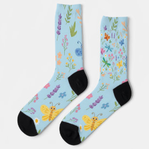 Lil' Bayou Explorers Butterfly Garden Socks
