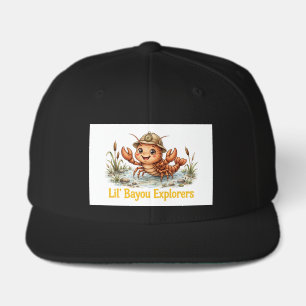 Lil' Bayou Explorers Crawfish Snapback Hat