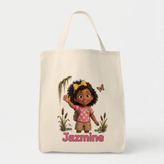 Lil' Bayou Explorers Jazmine Grocery Tote Bag