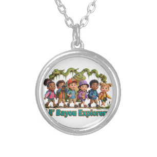 Lil' Bayou Explorers Logo Kids Necklace