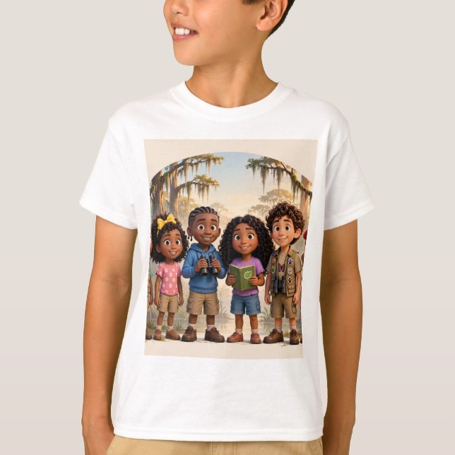 Lil' Bayou Explorers Team Tee (Front)