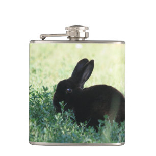 Lil Black Bunny Flask