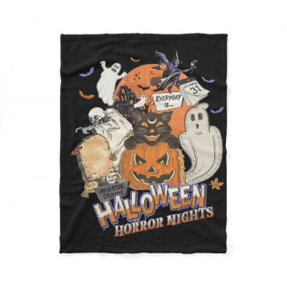 Lil Boo Halloween Horror Nights Every Is October 3 Fleece Blanket