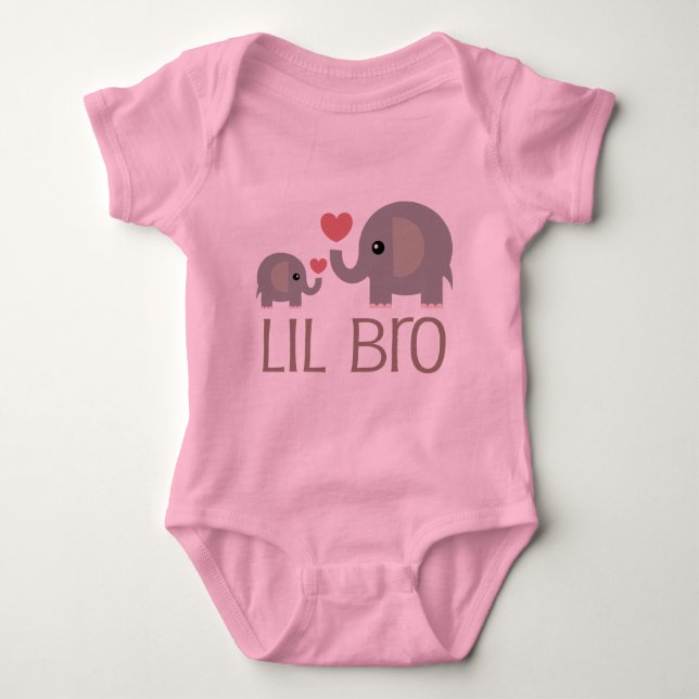 Lil Bro Baby Bodysuit (Front)