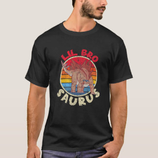Lil Bro Saurus I Stegosaurus Stenops I Family Matc T-Shirt