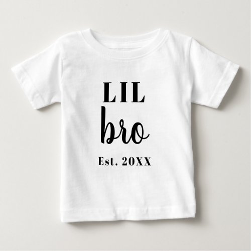 Lil Bro Year Baby T_Shirt