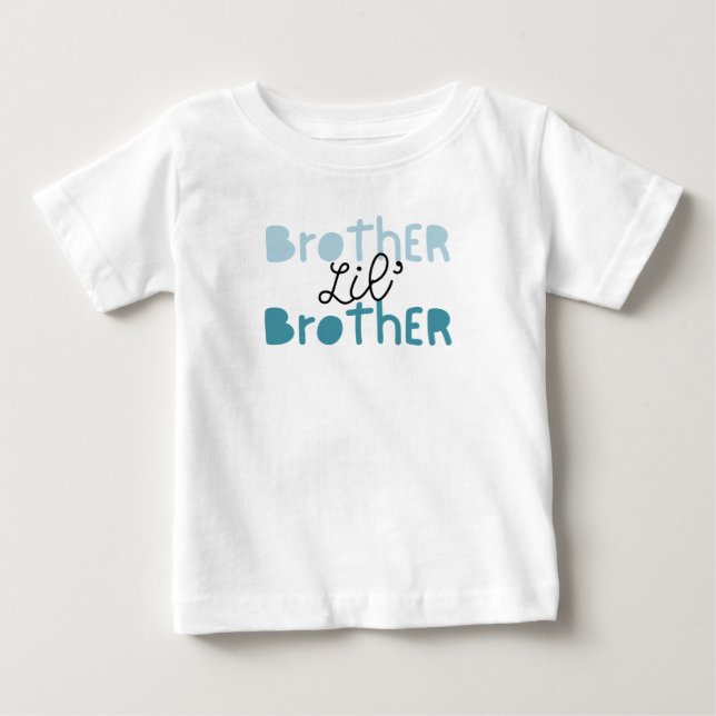 Lil' Brother Tee. Companion to Big Brother Tee (Front)