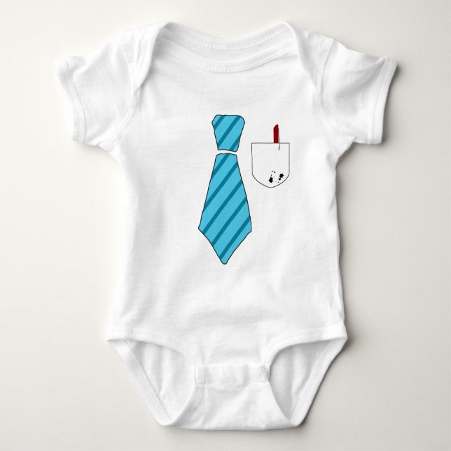 Li'l Businessman Baby Bodysuit (Front)