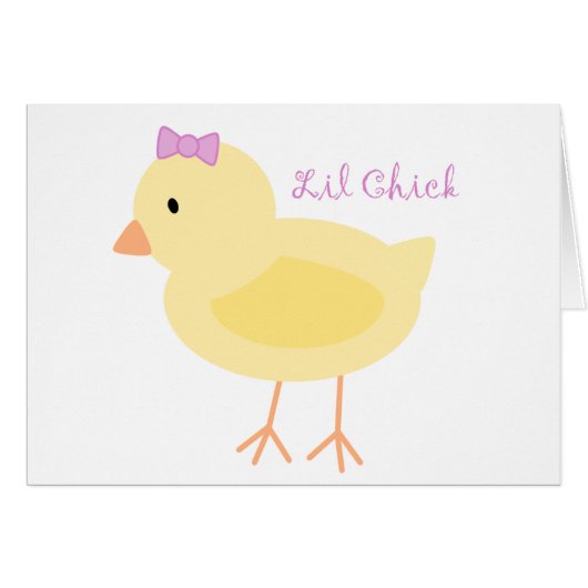 Lil Chick Cards (Front Horizontal)