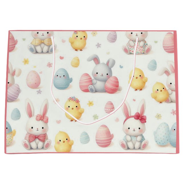 Lil Chicks & Bunny's Large Gift Bag (Front)