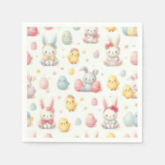 Lil Chicks & Bunny's Napkins