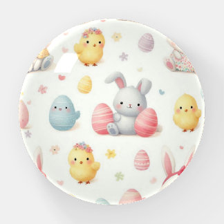 Lil Chicks & Bunny's Paperweight