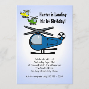 Lil' Chopper Invitation