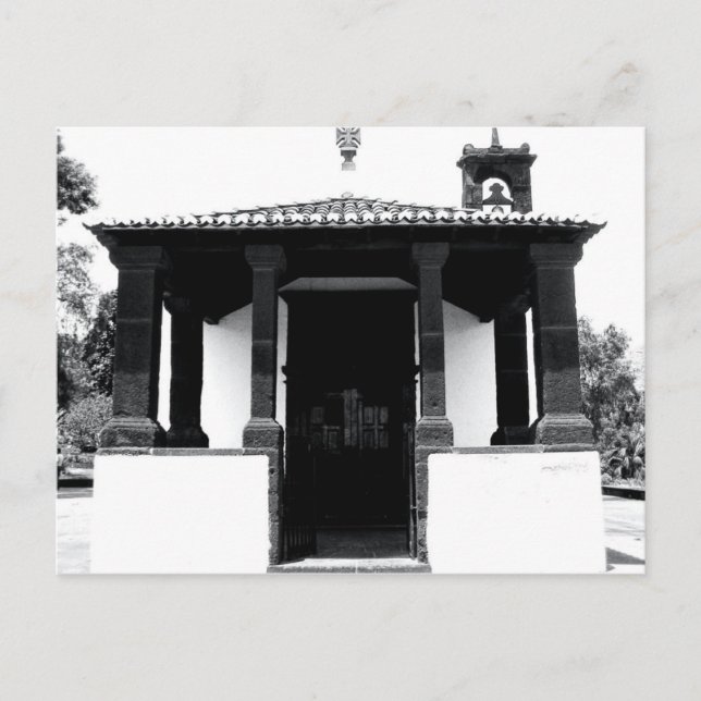 Lil Church in Funchal, Portugal Postcard (Front)