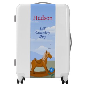 Lil' Country Boy Baby Suitcases by ForestSmithDesign at Zazzle