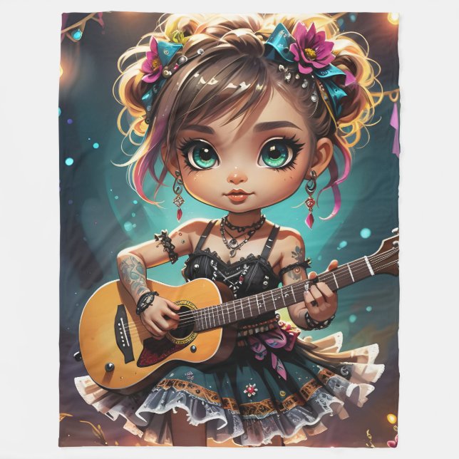 Lil Country Star Fleece Blanket (Front)