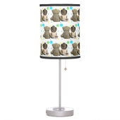 Lil Cowboy and Bear Country and Western Themed Table Lamp (Left)