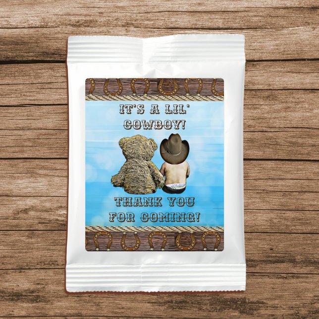 Lil Cowboy, Its a Boy | Baby Shower Favors Lemonade Drink Mix (Creator Uploaded)