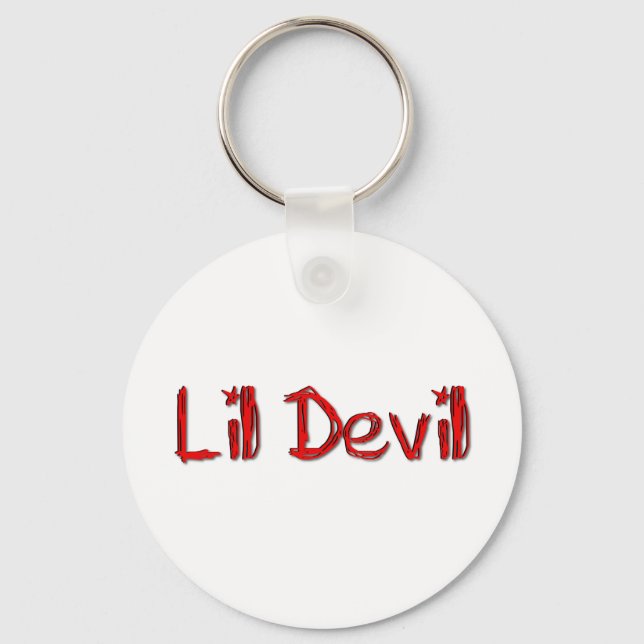 Lil Devil Keychain (Front)