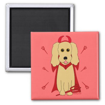 Lil' Devil Magnet by totallypainted at Zazzle